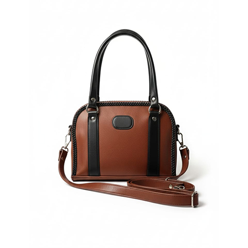 Classic Leather Shoulder Satchel