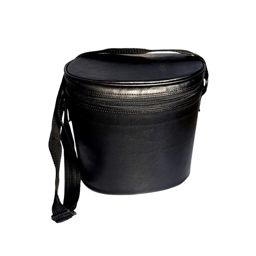 Compact Leather Lunch Carrier